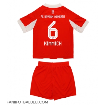Bayern Munich Joshua Kimmich #6 Echipament de Fotbal Replică 2025-26 Copii Acasa (+ Șorturi)